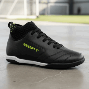 Botines de futbol con media