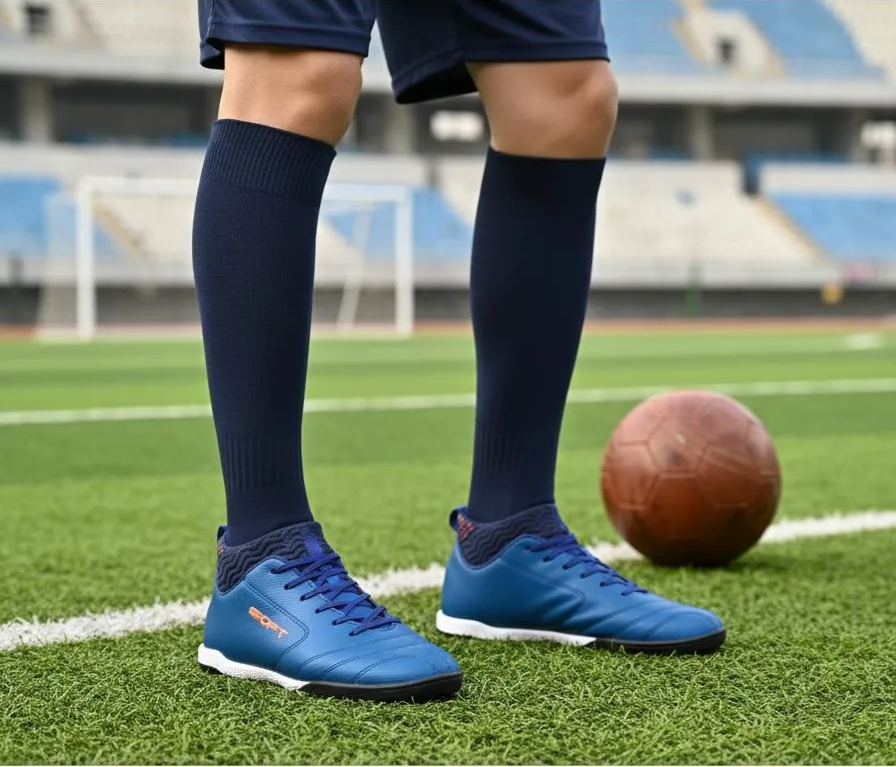 Botines de futbol con media - Imagen 2
