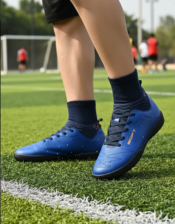 Botines de futbol con media - Imagen 10